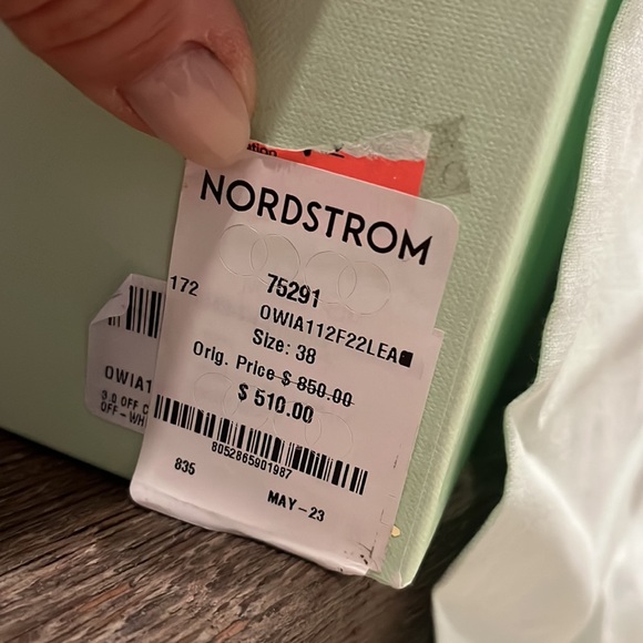 GLITTER OFF-WHITE HIGH TOP SNEAKERS - Picture 14 of 15